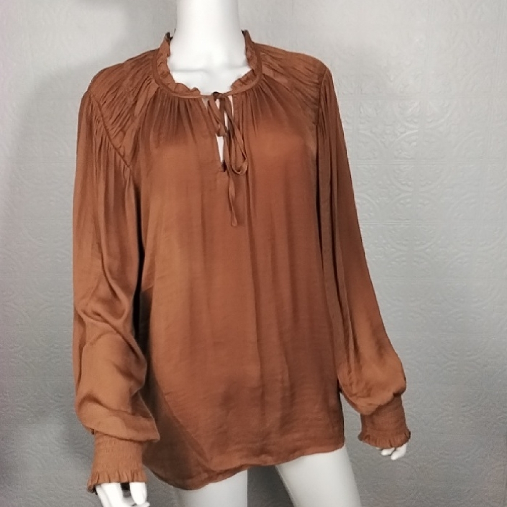 Joie Rich Brown Blouse